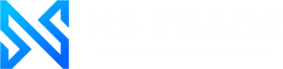 NS Trade Logo Landscape White